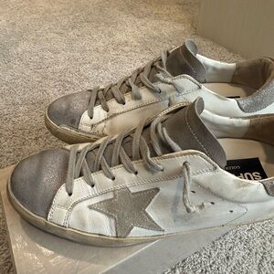 Genuine Golden Goose Sneakers. Size 39. Hardly worn. Comes with the box.